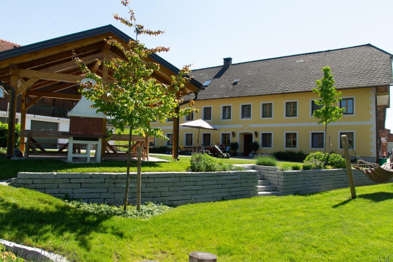 Kinderbauernhof Salmanner Steinbach an der Steyr Exteriör bild