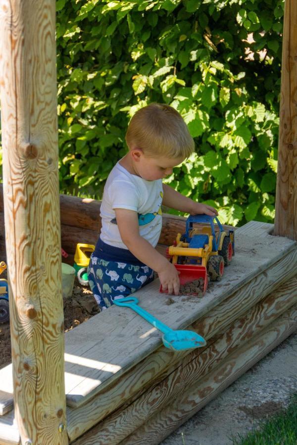 Kinderbauernhof Salmanner Steinbach an der Steyr Exteriör bild