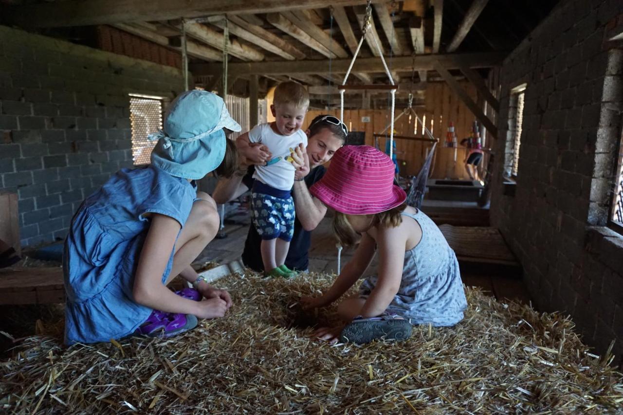 Kinderbauernhof Salmanner Steinbach an der Steyr Exteriör bild