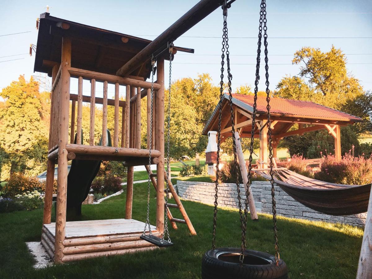 Kinderbauernhof Salmanner Steinbach an der Steyr Exteriör bild
