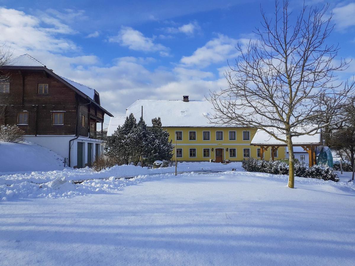 Kinderbauernhof Salmanner Steinbach an der Steyr Exteriör bild
