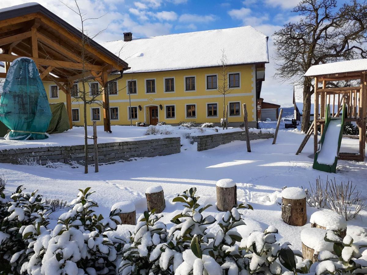 Kinderbauernhof Salmanner Steinbach an der Steyr Exteriör bild