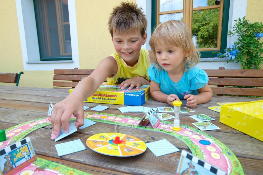 Kinderbauernhof Salmanner Steinbach an der Steyr Exteriör bild
